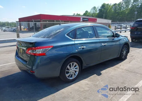 2015 Nissan Sentra Sv из США, поврежденный, VIN 3N1AB7APXFY325467